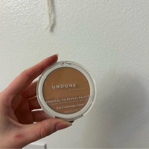 Undone beauty conceal to reveal palette 3-1 coverage cream